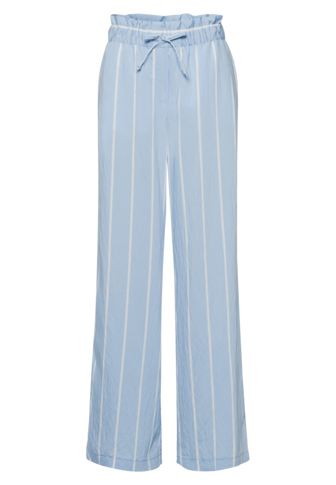 БРЮКИ MARC AUREL свободный прямой крой с присборенным поясом и шнурком